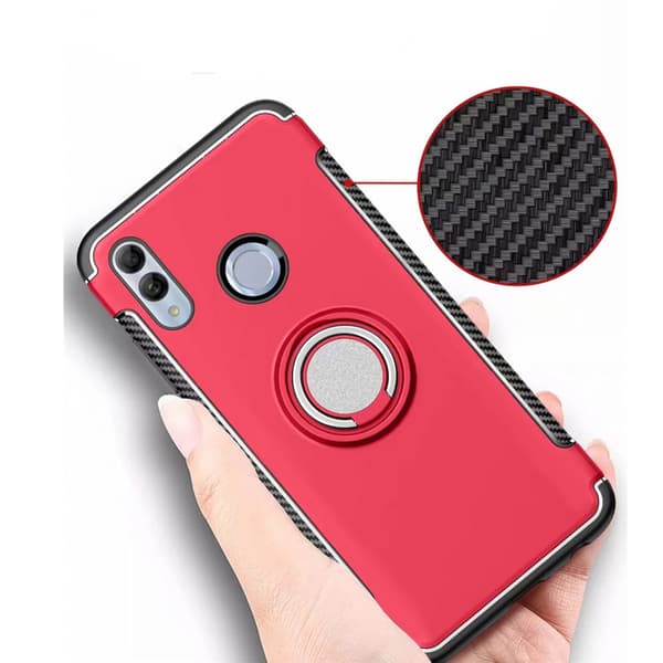 Stilrent Skal (FLOVEME) med Ringhållare - Huawei P Smart 2019