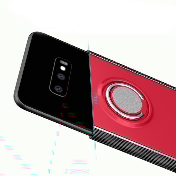 Robust Skyddsskal med Ringhållare till Samsung Galaxy S10 Plus