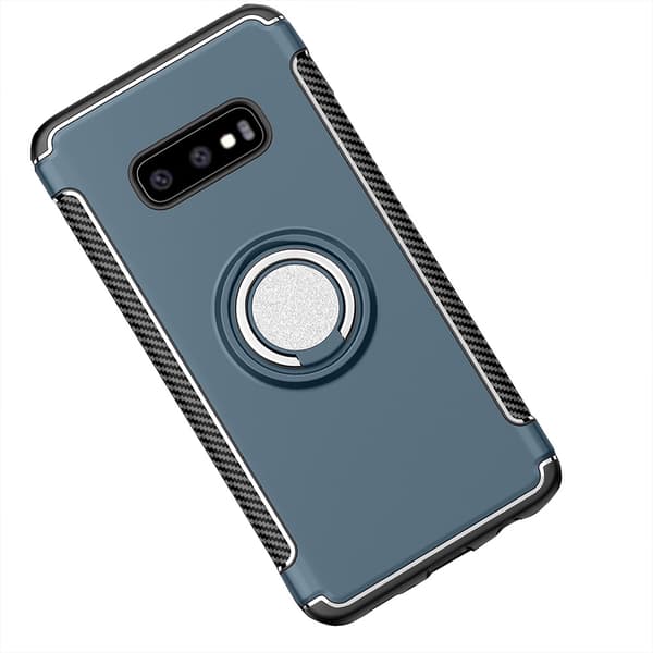 Robust Skyddsskal med Ringhållare till Samsung Galaxy S10 Plus
