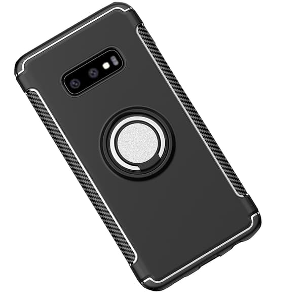 Robust Skyddsskal med Ringhållare till Samsung Galaxy S10 Plus