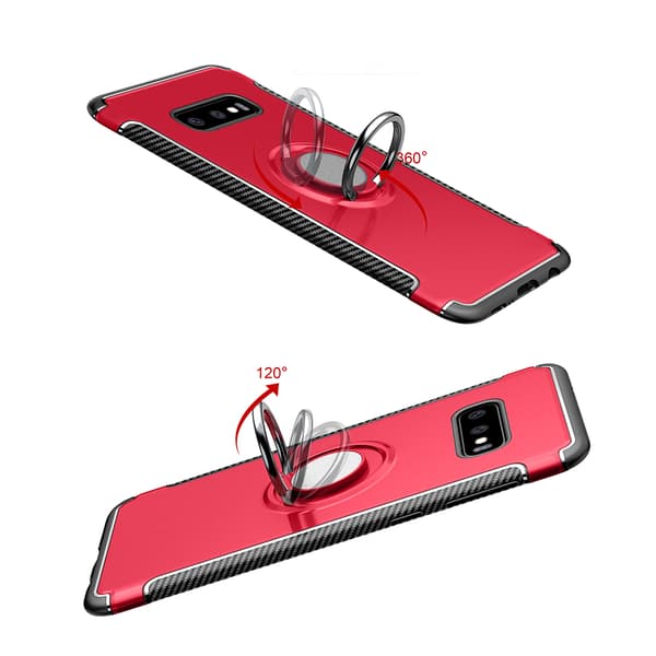 Robust Skyddsskal med Ringhållare till Samsung Galaxy S10 Plus