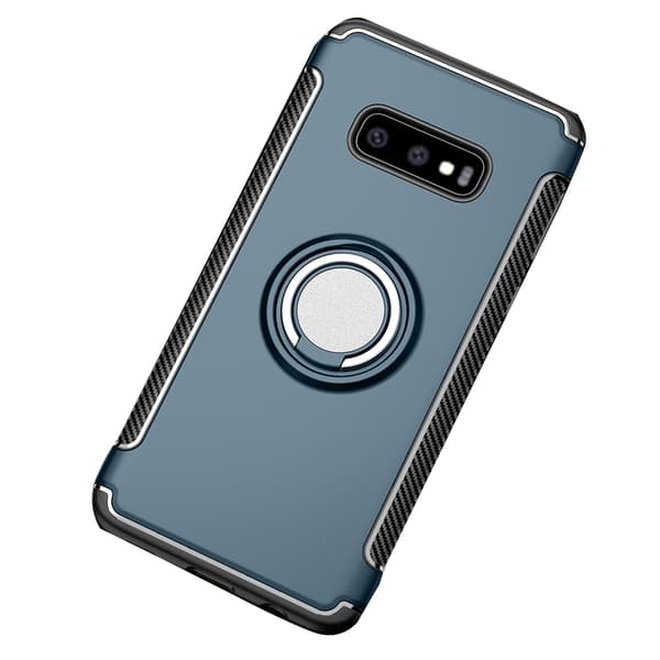 Robust Skyddsskal med Ringhållare till Samsung Galaxy S10 Plus