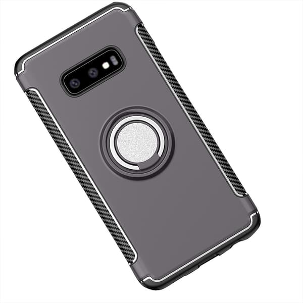 Robust Skyddsskal med Ringhållare till Samsung Galaxy S10 Plus