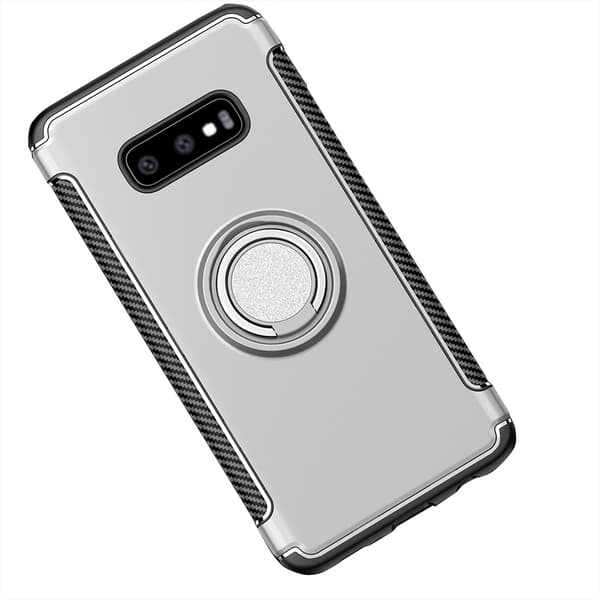 Samsung Galaxy S10e - Elegant Skal med Ringhållare (FLOVEME)