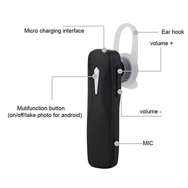 Smidigt Handsfree-Headset (Bloetooth) från LEMAN