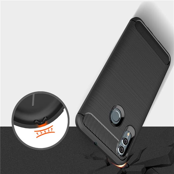 Stöttåligt Armor Carbon TPU-skal Huawei P Smart 2019