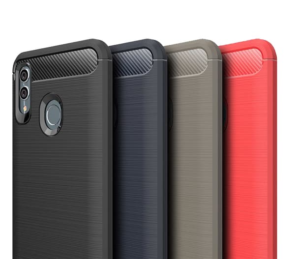 Stöttåligt Armor Carbon TPU-skal Huawei P Smart 2019