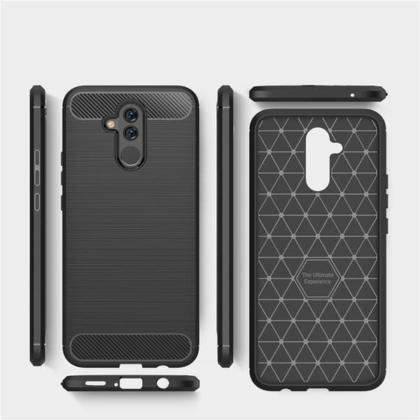 Stöttåligt Armor Carbon TPU-skal Huawei Mate 20 Lite