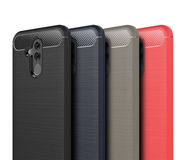 Stöttåligt Armor Carbon TPU-skal Huawei Mate 20 Lite