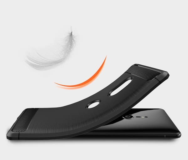 Stöttåligt Armor Carbon TPU-skal Sony Xperia XZ3