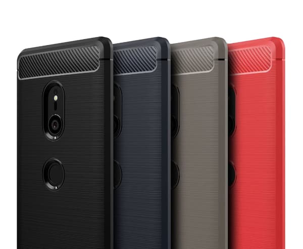 Stöttåligt Armor Carbon TPU-skal Sony Xperia XZ3