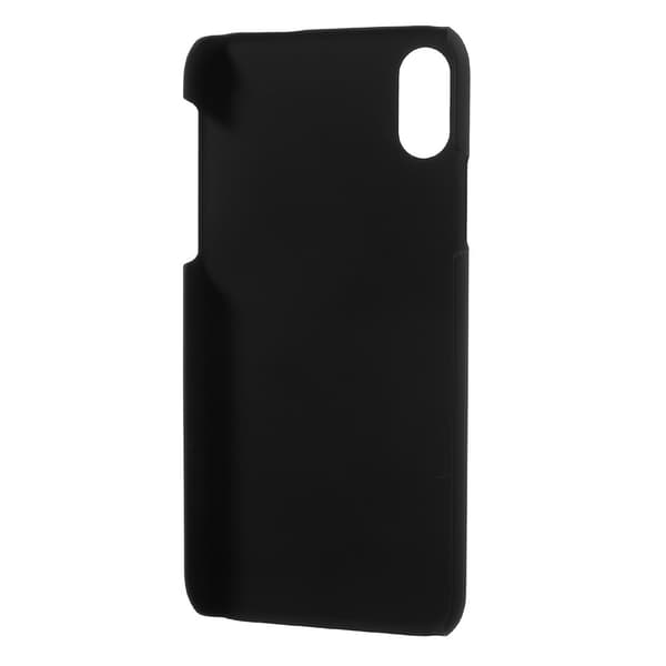 Rubberized Plastic Hard Back Case for iPhone  X / XS