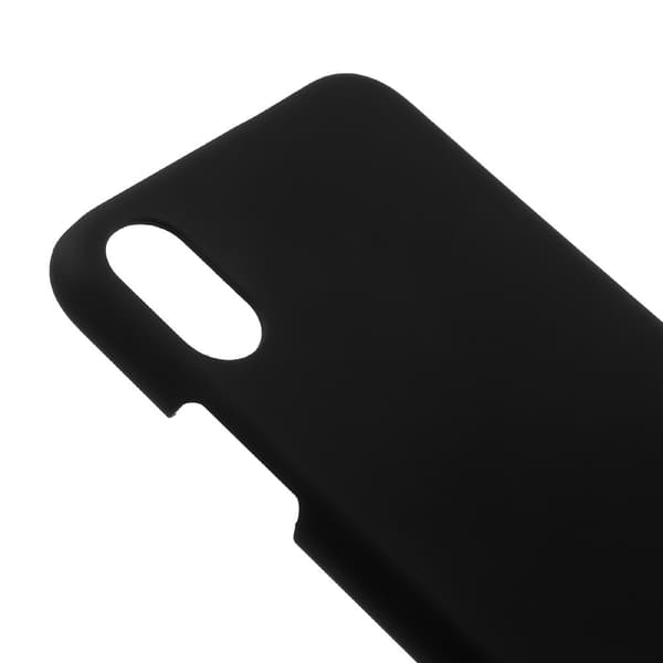 Rubberized Plastic Hard Back Case for iPhone  X / XS