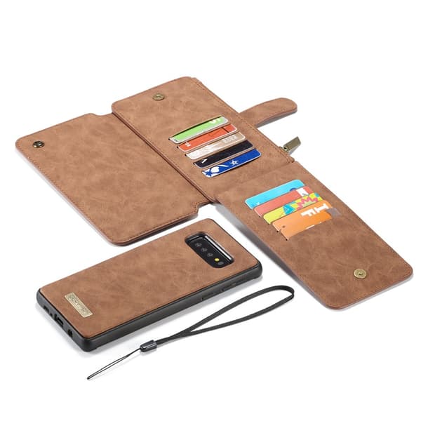 Samsung Galaxy S10+ CASEME 2-in-1 Detachable - Brown