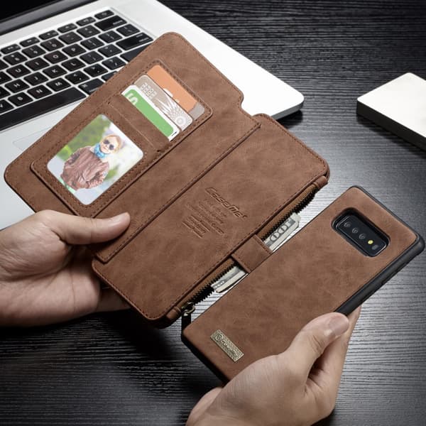 Samsung Galaxy S10+ CASEME 2-in-1 Detachable - Brown