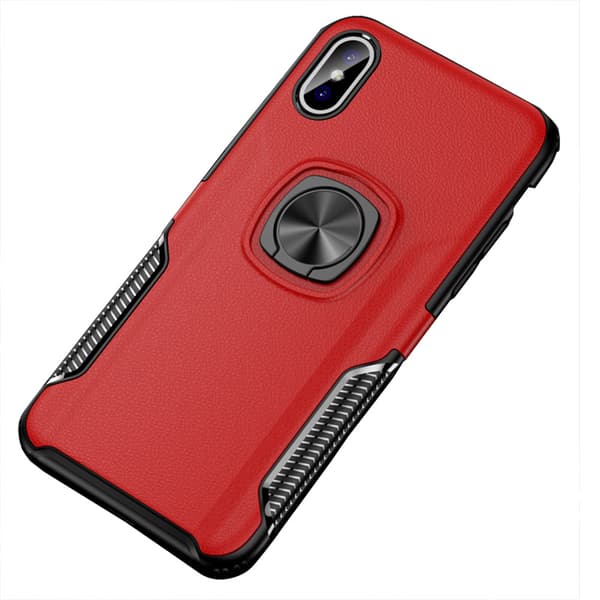 Elegant Leman Skal med Smart Ringhållare - iPhone XR