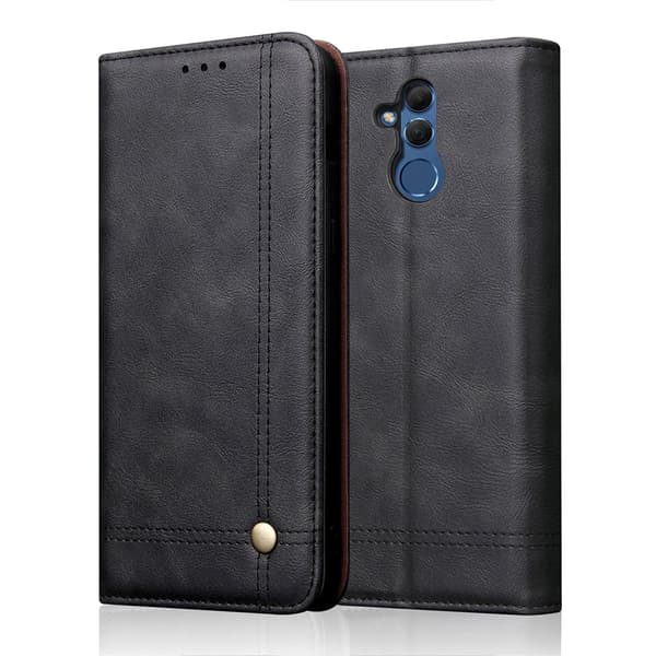 LEMAN Stilrent Plånboksfodral för Huawei Mate 20 Lite