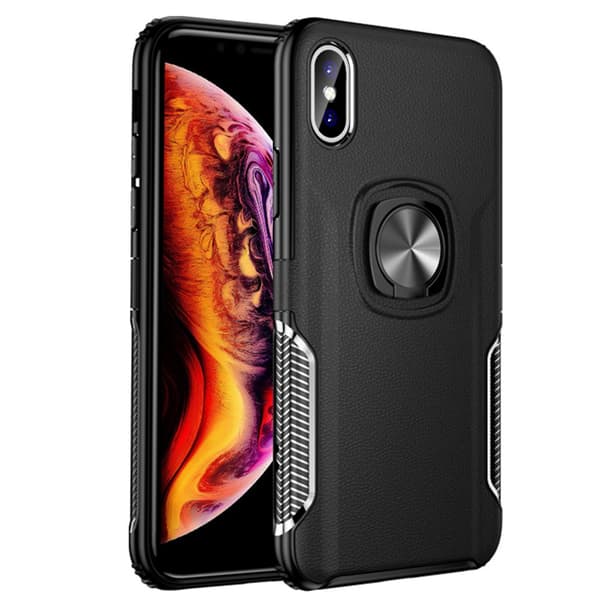 Stilrent Leman Skal med Ringhållare - iPhone X/XS