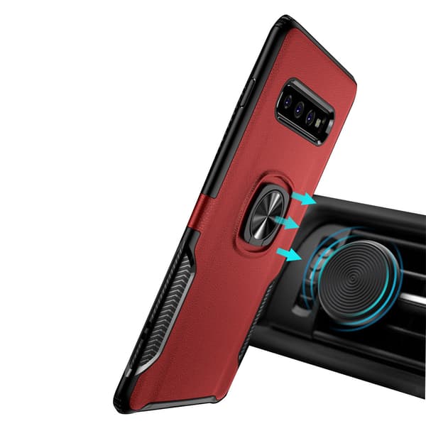 Samsung Galaxy S10 Plus - Elegant Skal med Ringhållare