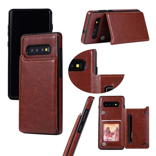 Samsung Galaxy S10 Plus - Stilrent Skal med Kortfack