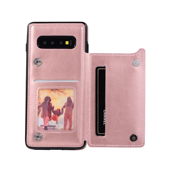 Samsung Galaxy S10 Plus - Stilrent Skal med Kortfack