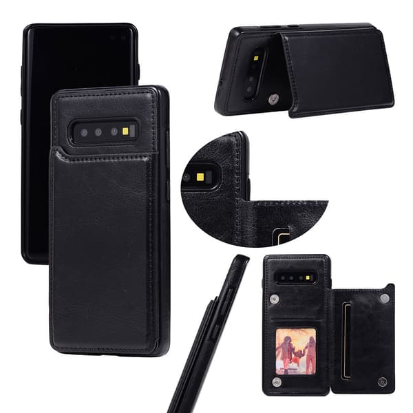 Samsung Galaxy S10 Plus - Stilrent Skal med Kortfack