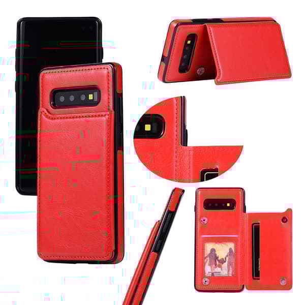 Samsung Galaxy S10 - Nkobee Elegant Skal med Kortfack