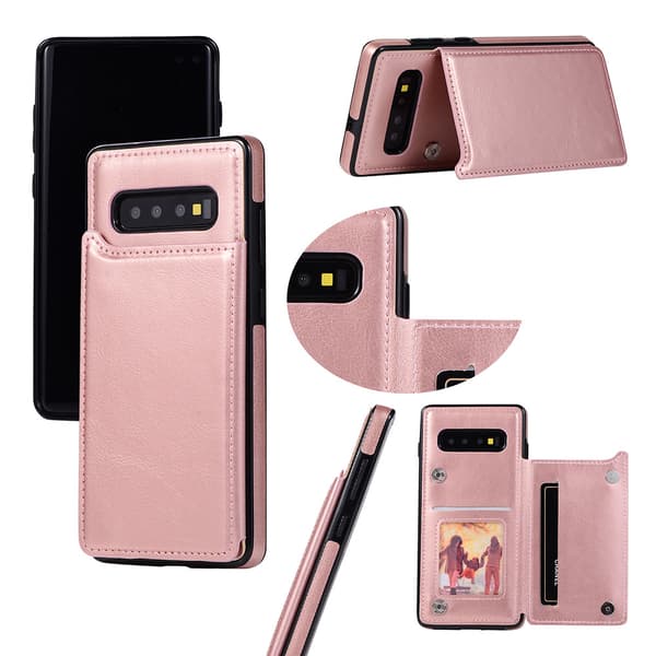 Samsung Galaxy S10 - Nkobee Elegant Skal med Kortfack