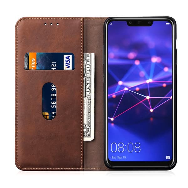 Lemans Smart Plånboksfodral - Huawei Mate 20 Lite