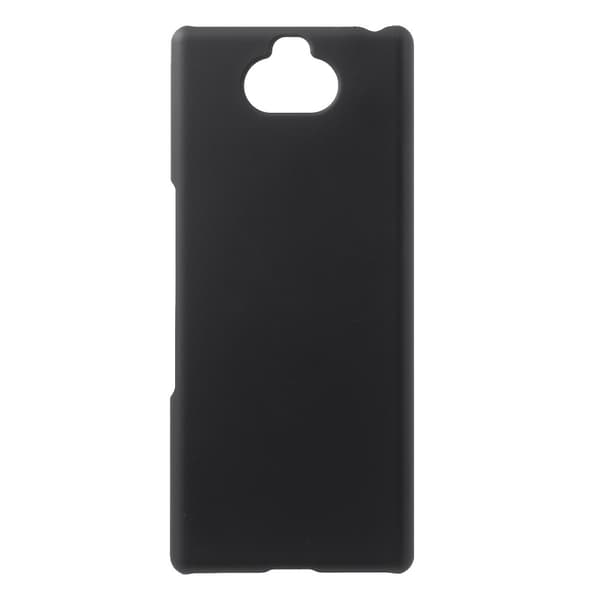 Rubberized Hard Plastic Case for Sony Xperia 10 Plus - Black