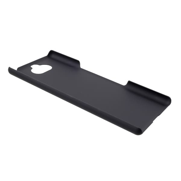 Rubberized Hard Plastic Case for Sony Xperia 10 - Black