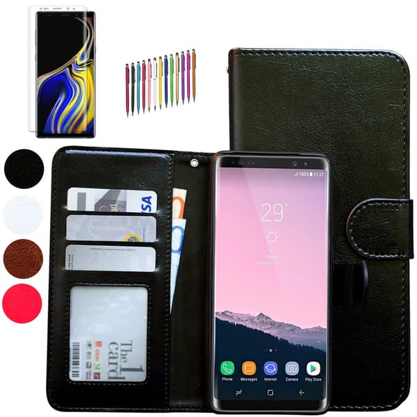 Samsung Galaxy Note 9 - Leather Case / Wallet