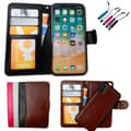 Miniatyrbillede 1 af 10: iPhone Xs Max - PU Leather Wallet Case