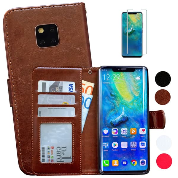 Huawei Mate 20 Pro - PU Leather Wallet Case