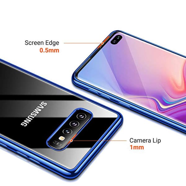 Effektfullt Skyddsskal av mjuk Silikon - Samsung Galaxy S10 Plus