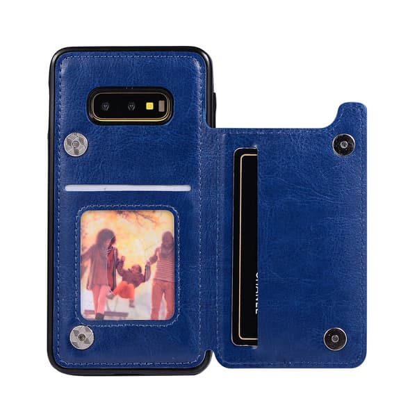 Elegant Skal med Kortfack - Samsung Galaxy S10e (NKOBEE)