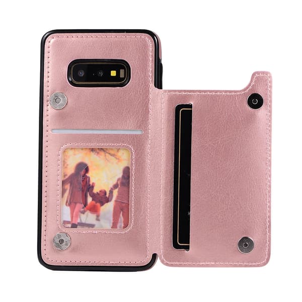 Elegant Skal med Kortfack - Samsung Galaxy S10e (NKOBEE)