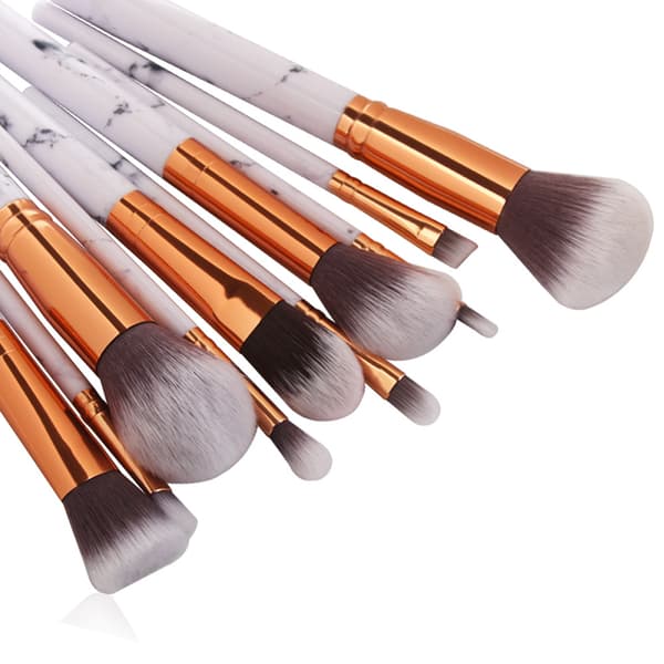 Sminkborstset i 10 delar (Patie-Minerals)
