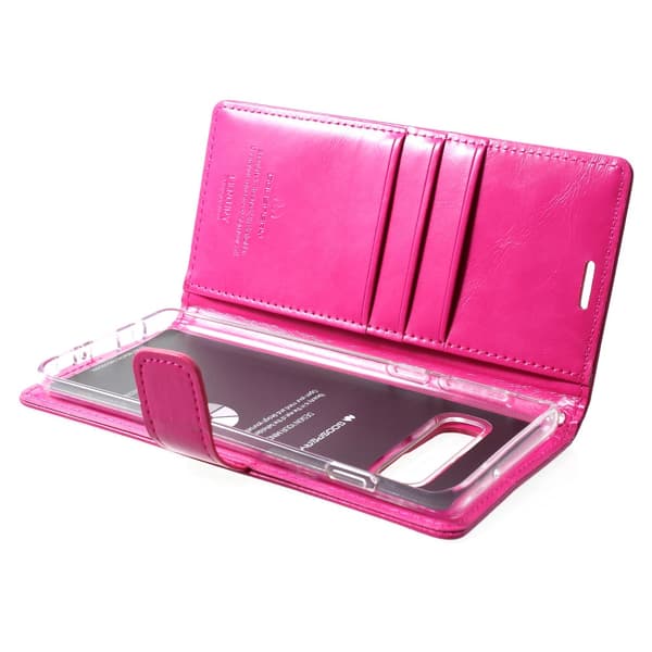 MERCURY GOOSPERY Blue Moon Wallet Leather Case for Samsung Galaxy S10 - Rose