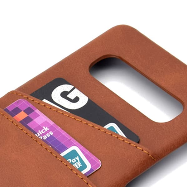 Samsung Galaxy S10 - Stilrent Skal med Kortplats