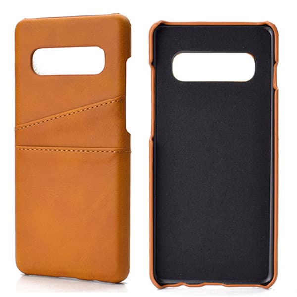 Samsung Galaxy S10 - Stilrent Skal med Kortplats