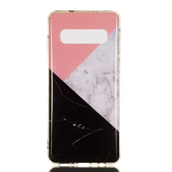 Marble Pattern IMD TPU Soft Back Case for Samsung Galaxy S10 - Style H