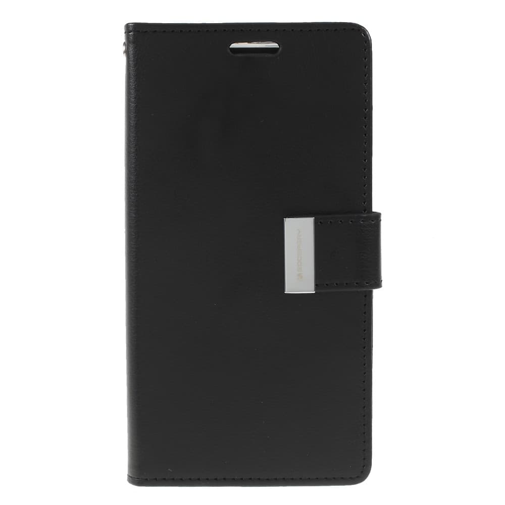MERCURY GOOSPERY Rich Diary PU Leather Flip Case for Samsung Galaxy S10e Black