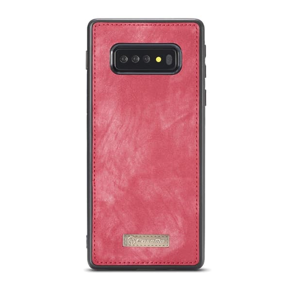 Samsung Galaxy S10 CASEME Irrotettava 2-in-1 kotelo - Punainen