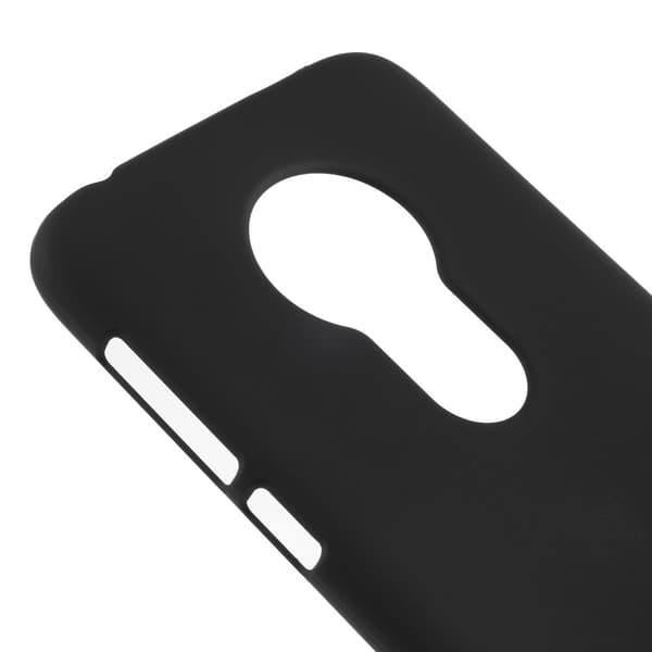 Motorola Moto G7 Play Skal Plastskal Rubberized - Svart