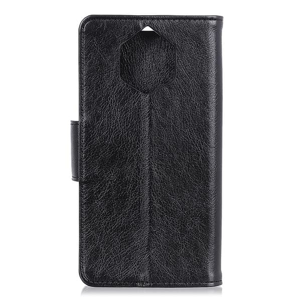 Textured Split Leather Wallet Case Nokia 9 PureView