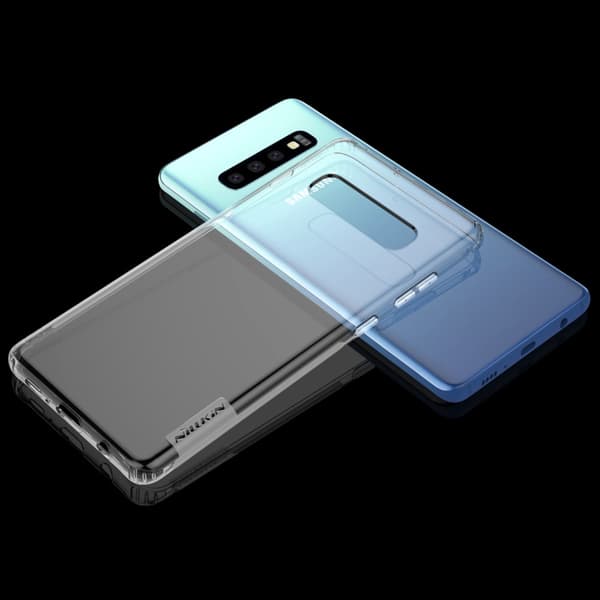 NILLKIN Nature TPU Case Phone Cover for Samsung Galaxy S10 - White