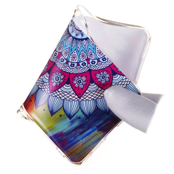 Luminous Glow Pattern Printing TPU Case for Samsung Galaxy S10e - Colorized Mandala Pattern