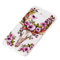 Pikkukuva 2 / 5: Luminous Glow Pattern Printing TPU Case for Samsung Galaxy S10e - Flowered Elk