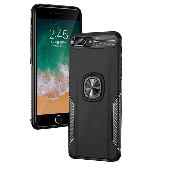 Praktiskt Leman Skal med Ringhållare - iPhone 7